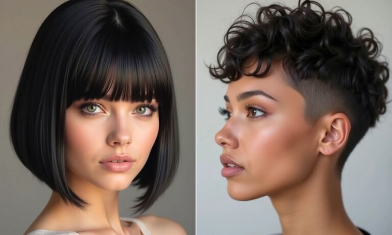 26 Curly Haircuts with Bangs for 2025