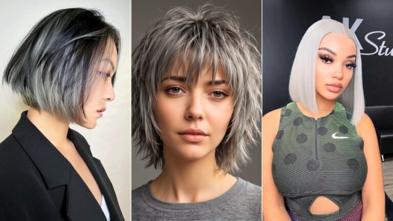 25 Grey Bob Hairstyles [Ultimate Guide] 2025