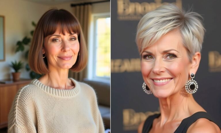 30 Haircuts for Women Over 60