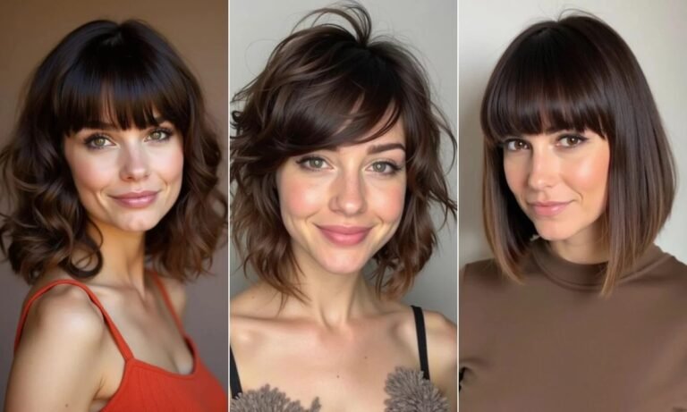 30 Bangs Hairstyles for 2025