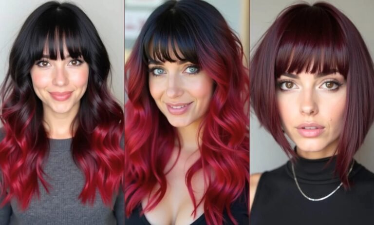 22 Black Cherry Hair Color Ideas for 2025