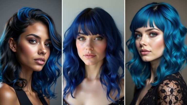 28 Blue Hair Color Ideas for 2025