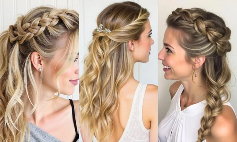 28 Half Up Half Down Hairstyles Ideas for 2025