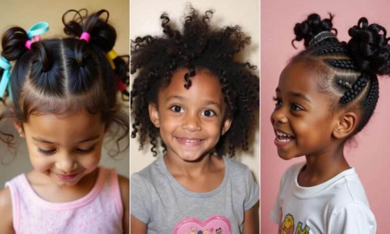 25 Kids Hairstyles Black Natural Color Ideas for 2025